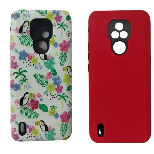 CASE ANTIGOLPE LISO EVOL (MOTOROLA E7)
