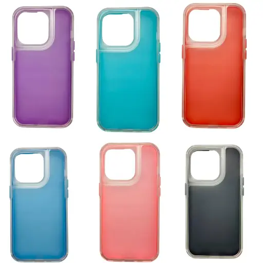 CASE RAINBOW DOS PIEZAS (XIAOMI REDMI NOTE 12 PRO)